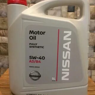 Nissan масло для двигателя