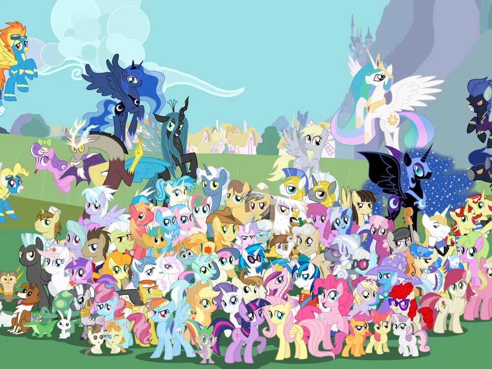 Антагонисты млп. Mlp timeline. Млп хронология. Млп персонажи. Найтмер млп шестёрка.