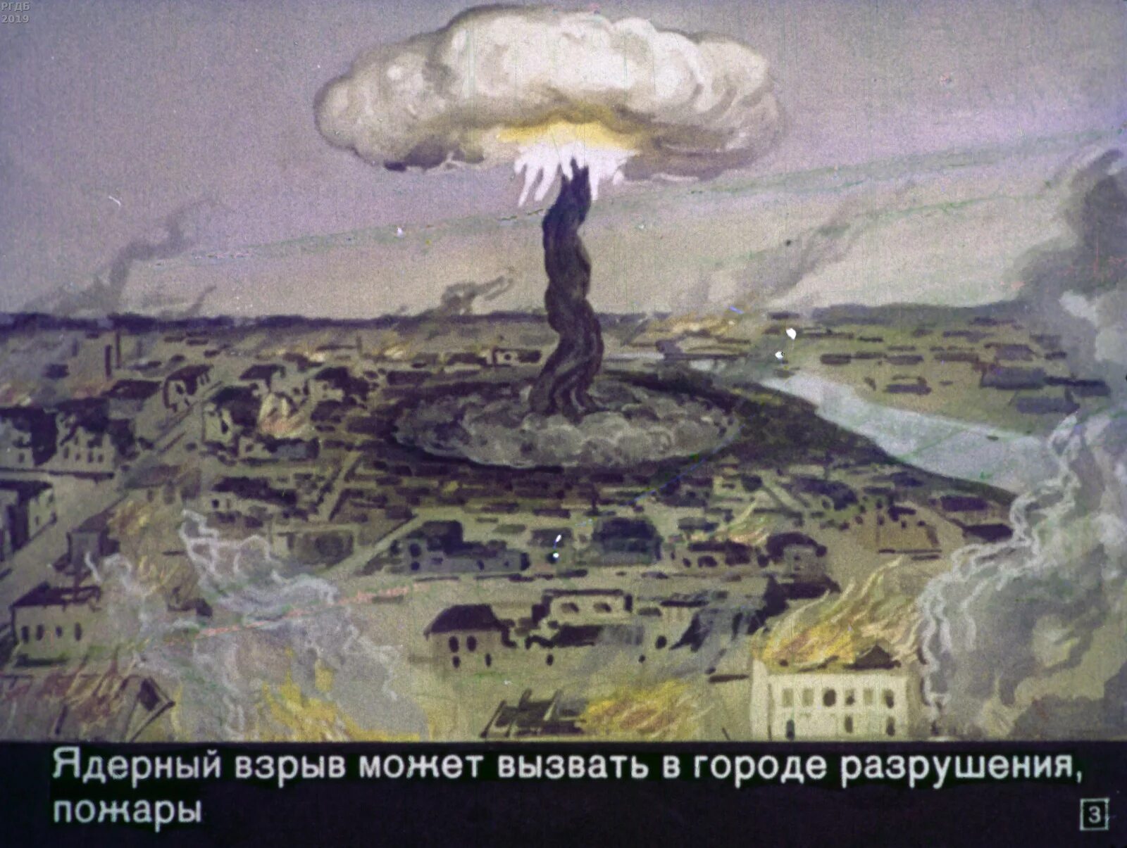 Случаи ядерных взрывов. Постеры ядерной войны-.