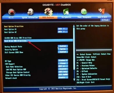 Bios поставить загрузку с флешки