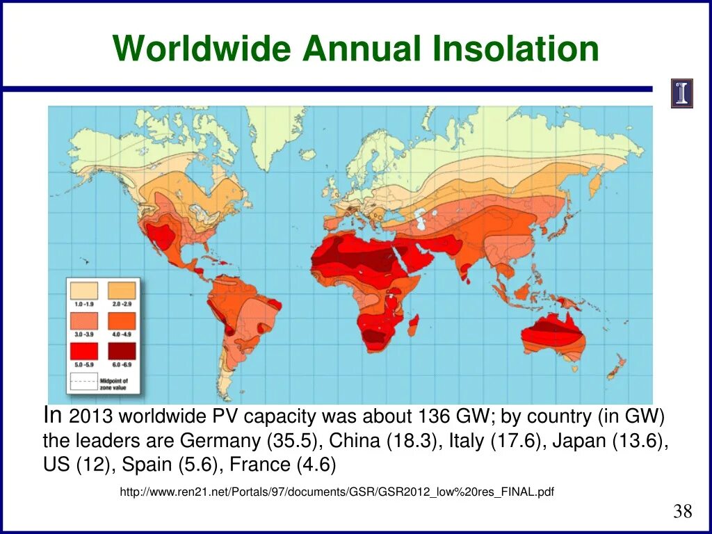 Solar maps