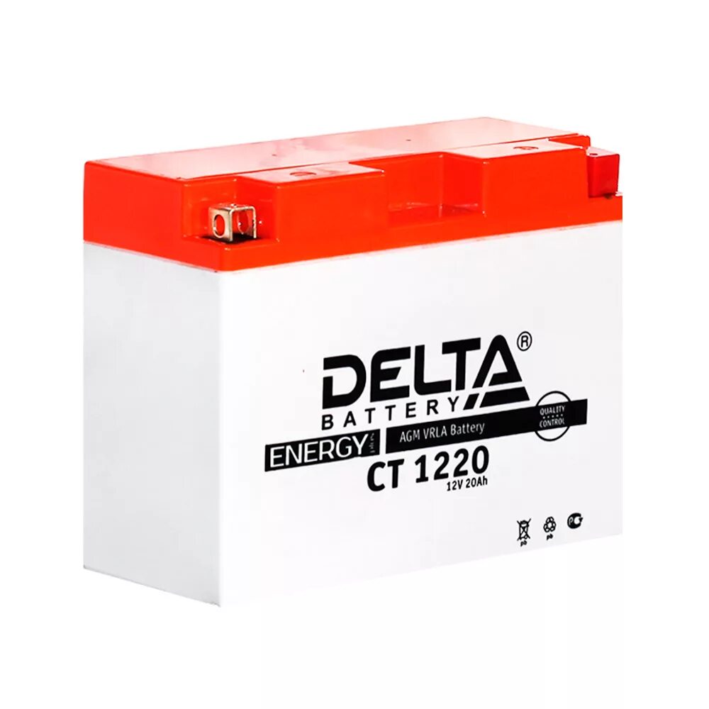 Аккумулятор для скутера 12 вольт. Аккумулятор Delta CT 1220. Delta ct1220 аккумулятор мото. Delta CT 1220.1 (12в/20ач). АКБ Дельта 12в для квадроцикла.