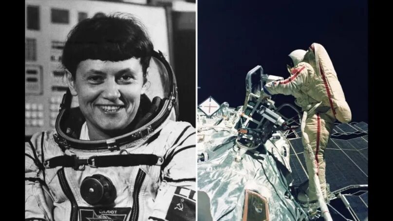 Первая женщина космонавт совершившая выход. Савицкая космонавт.