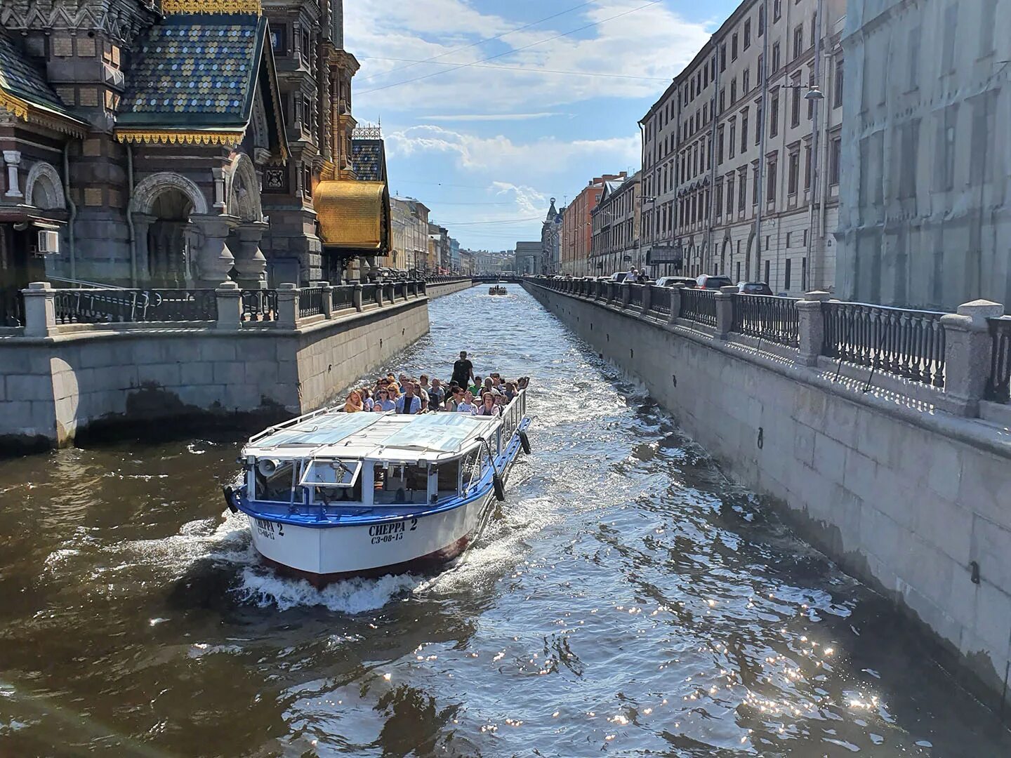 Экскурсия по петербургу по воде