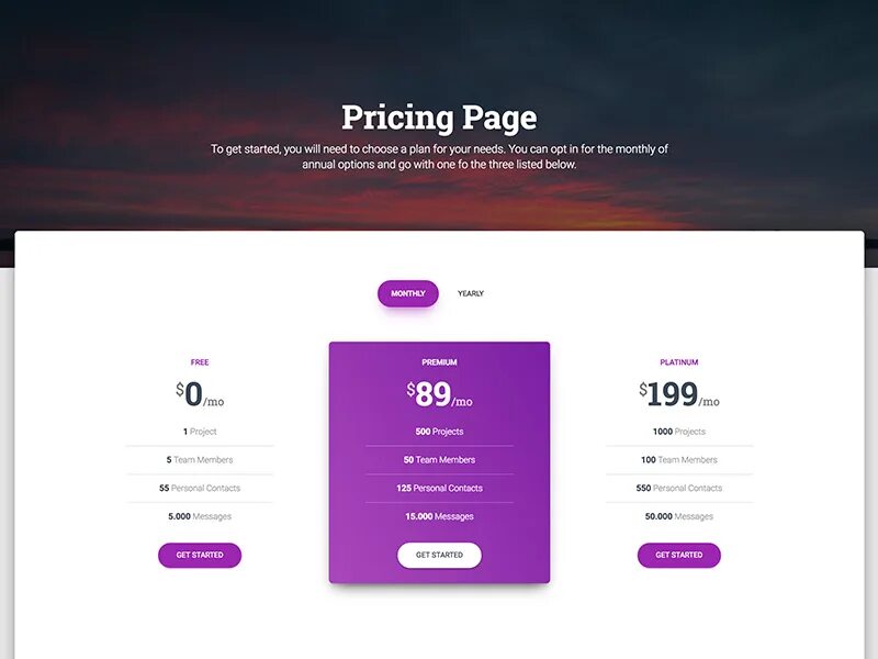 Pages xyz