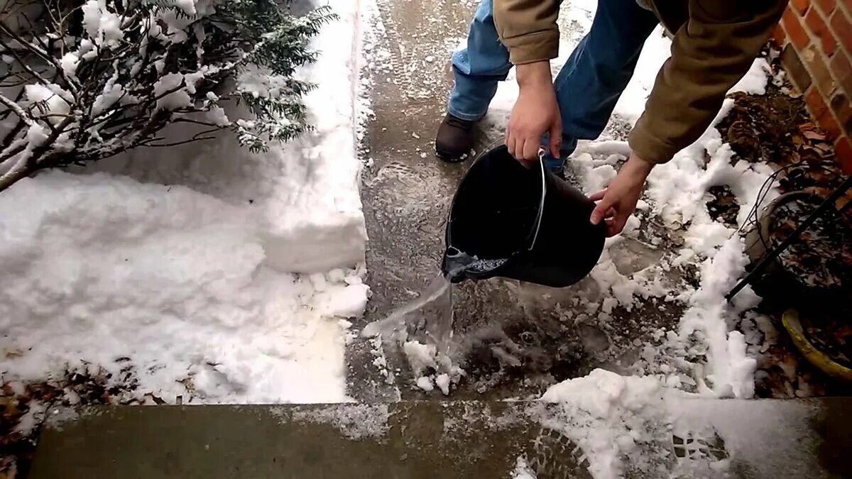 Как быстрее растопить лед