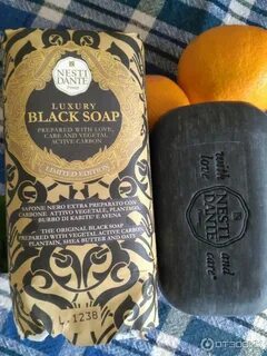 Black soap мыло