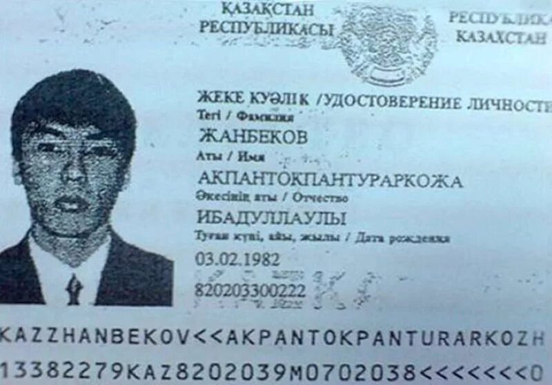 Сколько людей с именем казахстан