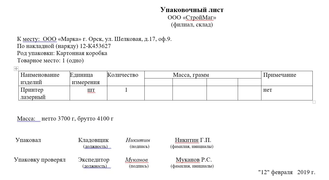 Упаковочный лист(форма 1003002 5). Packing list упаковочный лист образец. Упаковочный лист образец бланк заполнения. Упаковочный лист образец для таможни заполнение.