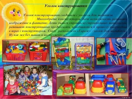 Описание уголка в детском саду