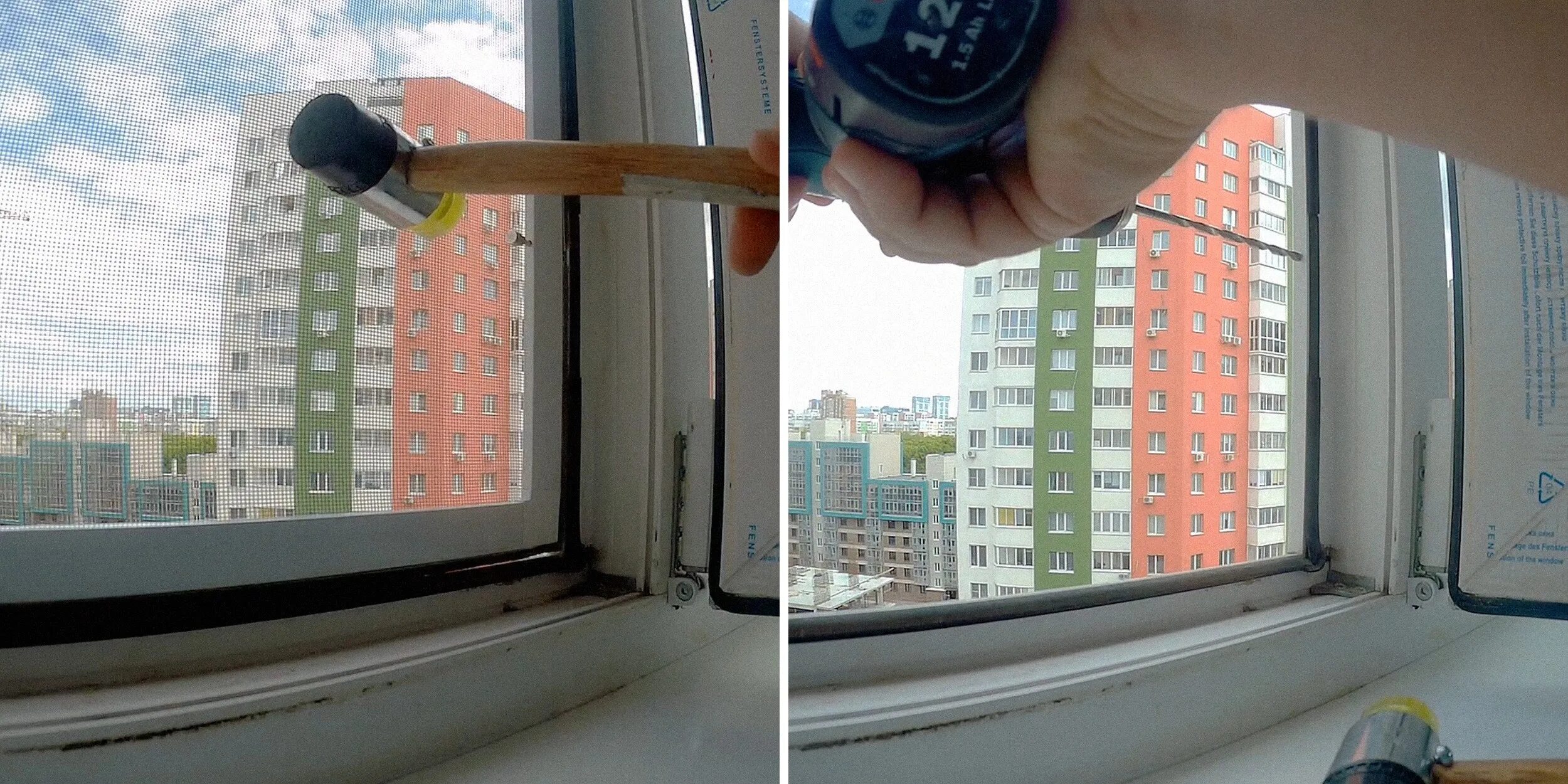 Как установить москитную сетку видео. Как установить москитную сетку на окно автомобиля ситрак. строитель ставит москитную сетку. москитная сетка картинки реальные шуруповерт.