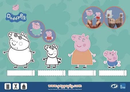 Свинка пеппа из бумаги уход за кожей