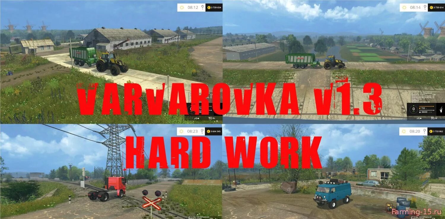 Фс 19 мод варваровка. Карта варваровка для farming simulator 2015. fs 19 варваровка. карта варваровка для фс 19. farming simulator 19 русские карты варваровка.