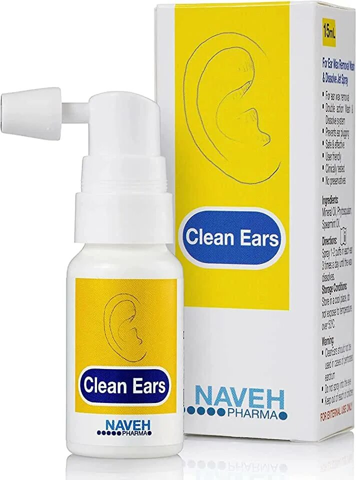Clean ear. Капли Ear Cleaner. Еар капли. Naveh Pharma. Ear Cleaner Israel.