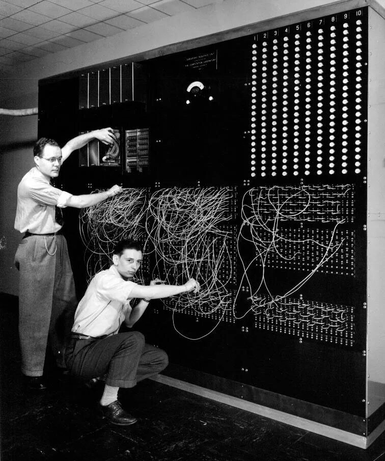 Где появился компьютер. IBM mark1 1943. ЭНИАК (Eniac).