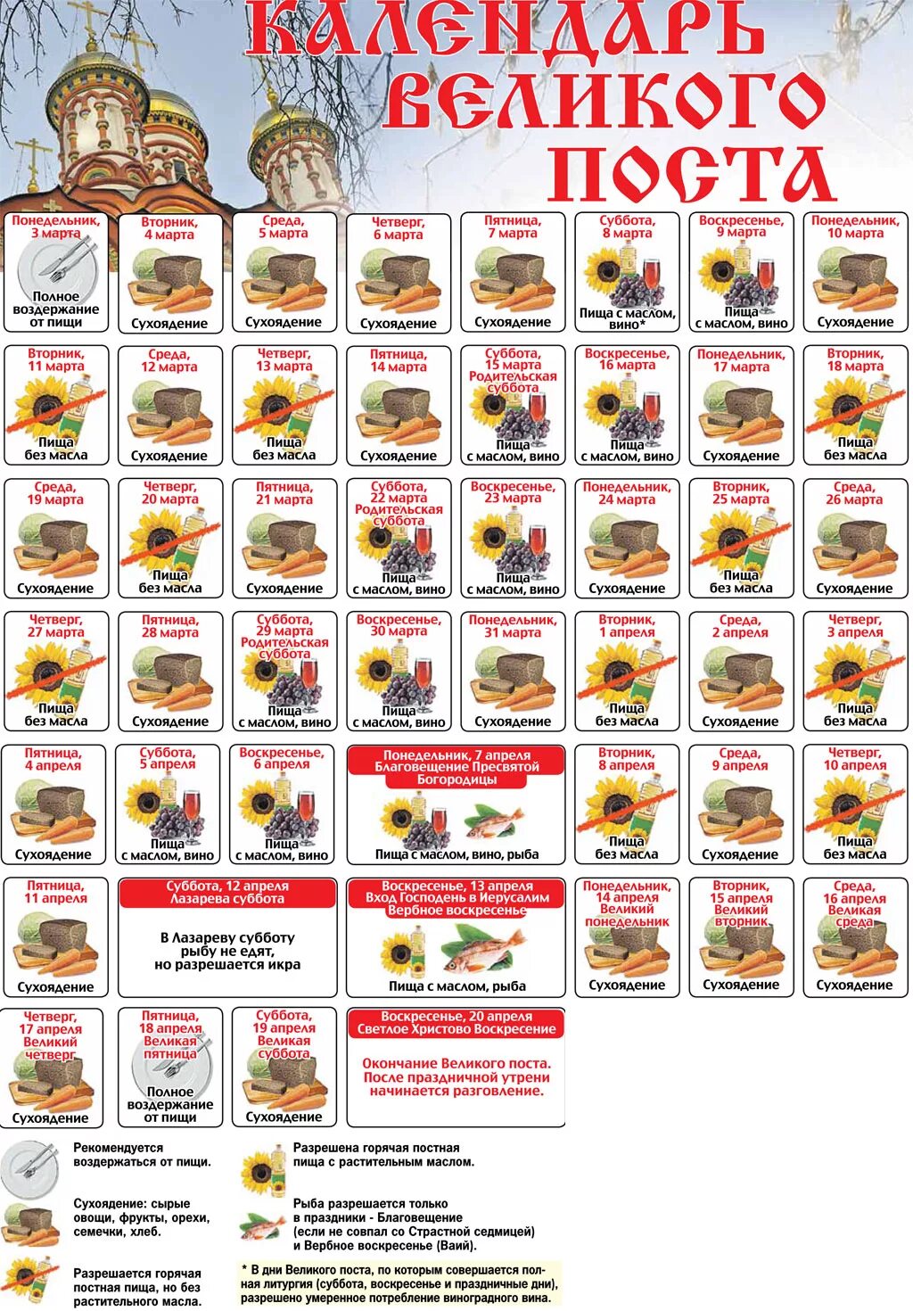 Великий пост 2026. Календарь Великого поста. Календарь Великово поста. Календарь великогоплста. Календарьведикого поств.