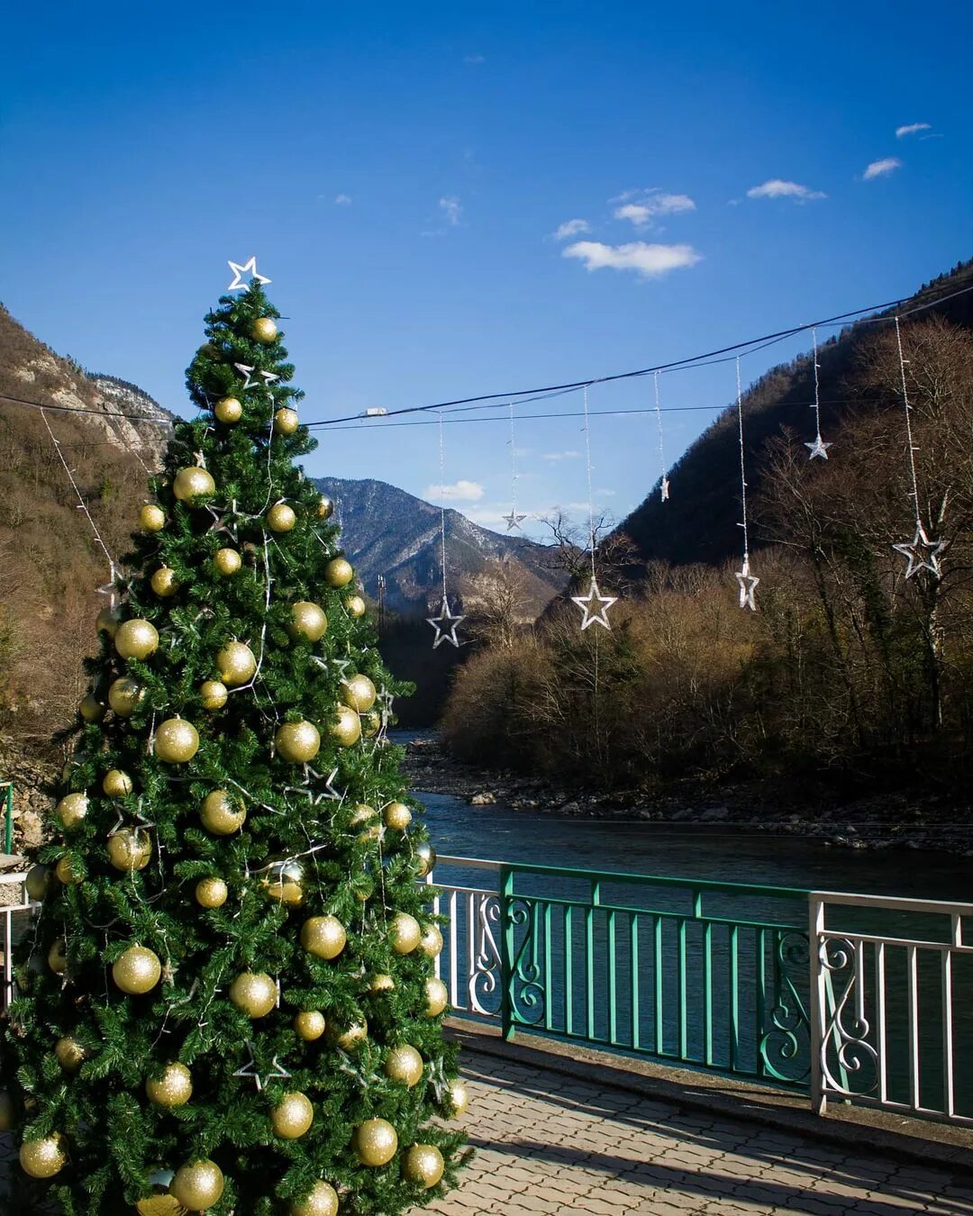 абхазия нг. символ нового года в абхазии. символ нового года в абхазии. рождество в абхазии. гагра абхазия елка.
