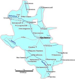В каком районе расположено село