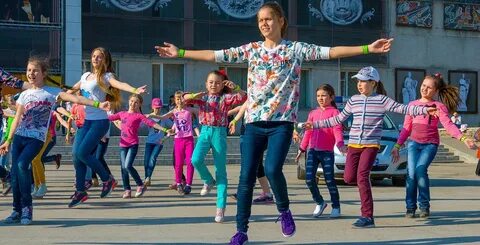 Музыка для флэшмоба для детей