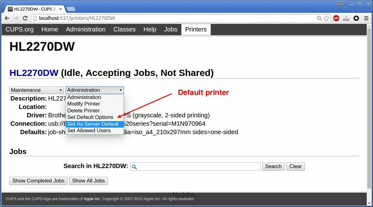 Brother linux