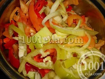 Вкусный тушеный перец
