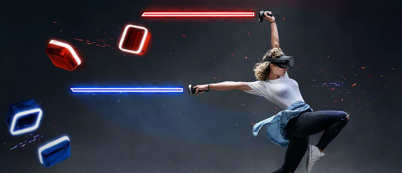 Включи прокате. Beat saber Oculus Quest 2. VR игра Beat saber. VR Окулус квест 2. VR виртуальная реальность Beat saber.