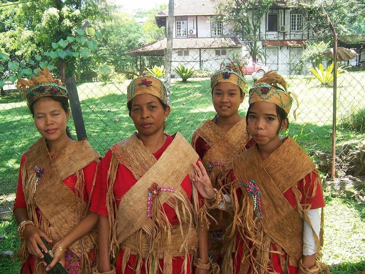 Оранг асли. Племя оранг Малайзия. Семанги Малакки.