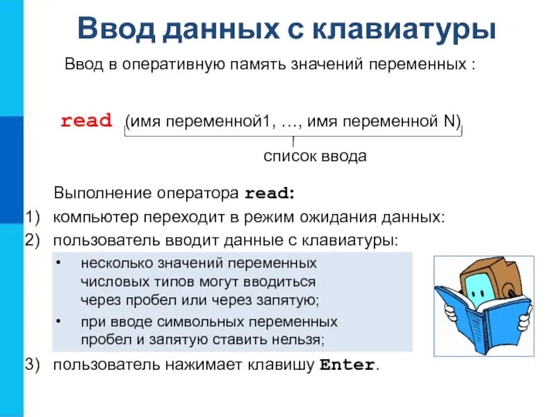 Вывод данных осуществляется с помощью. Ввод данных с клавиатуры. Клавиатура ввод информации. Переменные и ввод данных. Вывод и ввод данных с клавиатуры.