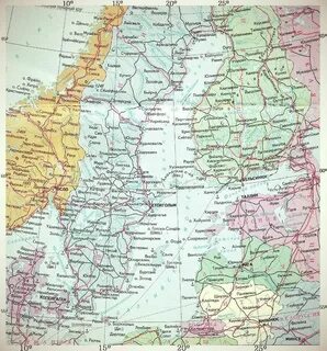 Местоположение балтийского моря