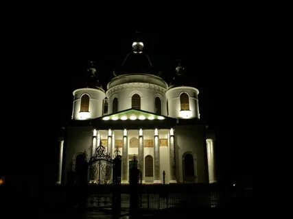 Подсветка храма