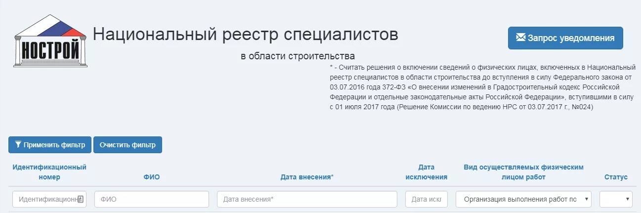 Идентификационный номер в национальном реестре. НРС национальный реестр специалистов. Специалист в нац реестр. Нац реестр специалистов в области строительства. НОСТРОЙ реестр.