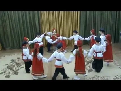 Русский танец для малышей