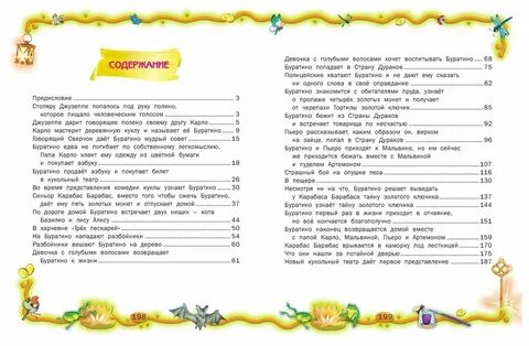 Буратино содержание