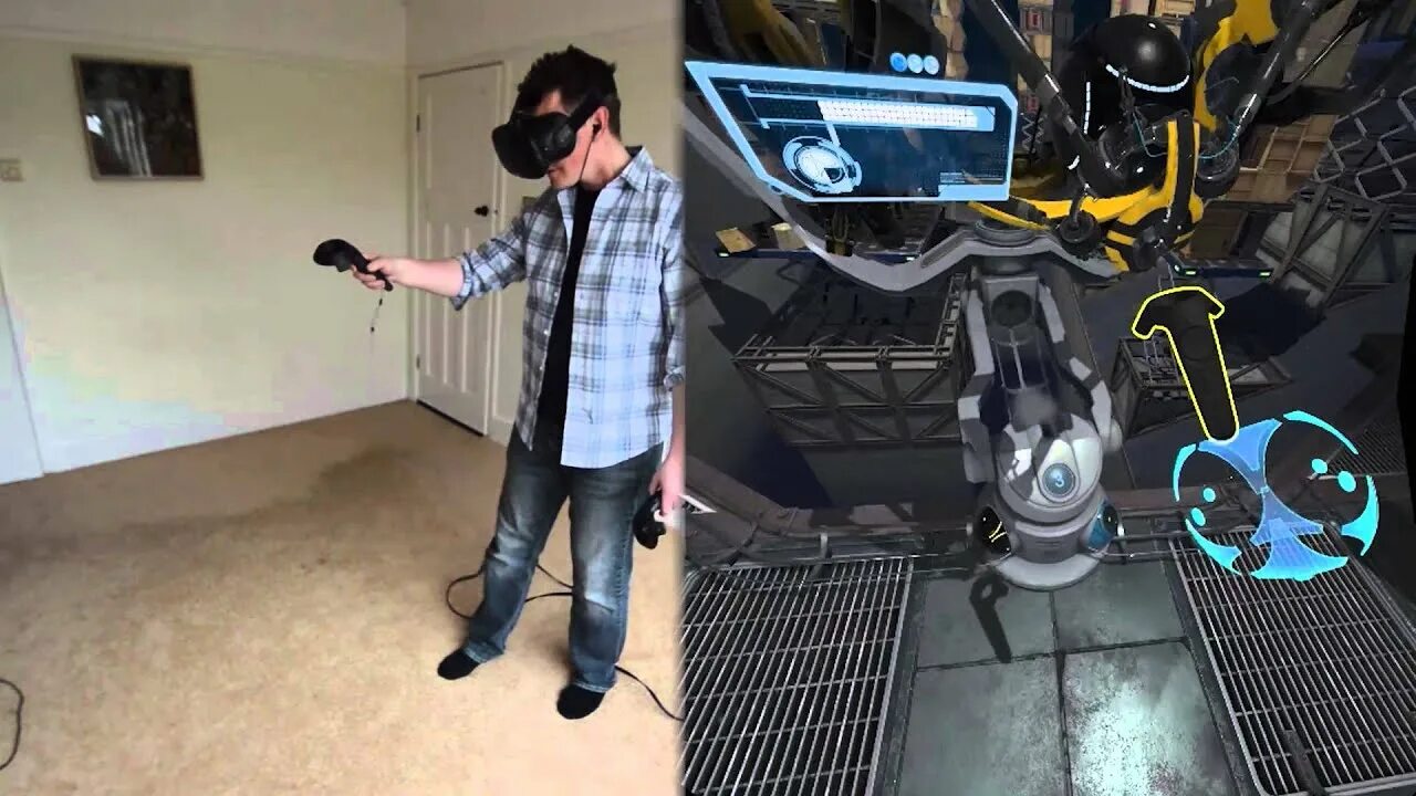 Лучший vr 2024. Портал VR. VR приложение the Lab. Steam VR Lab. Bone Labs VR игра.