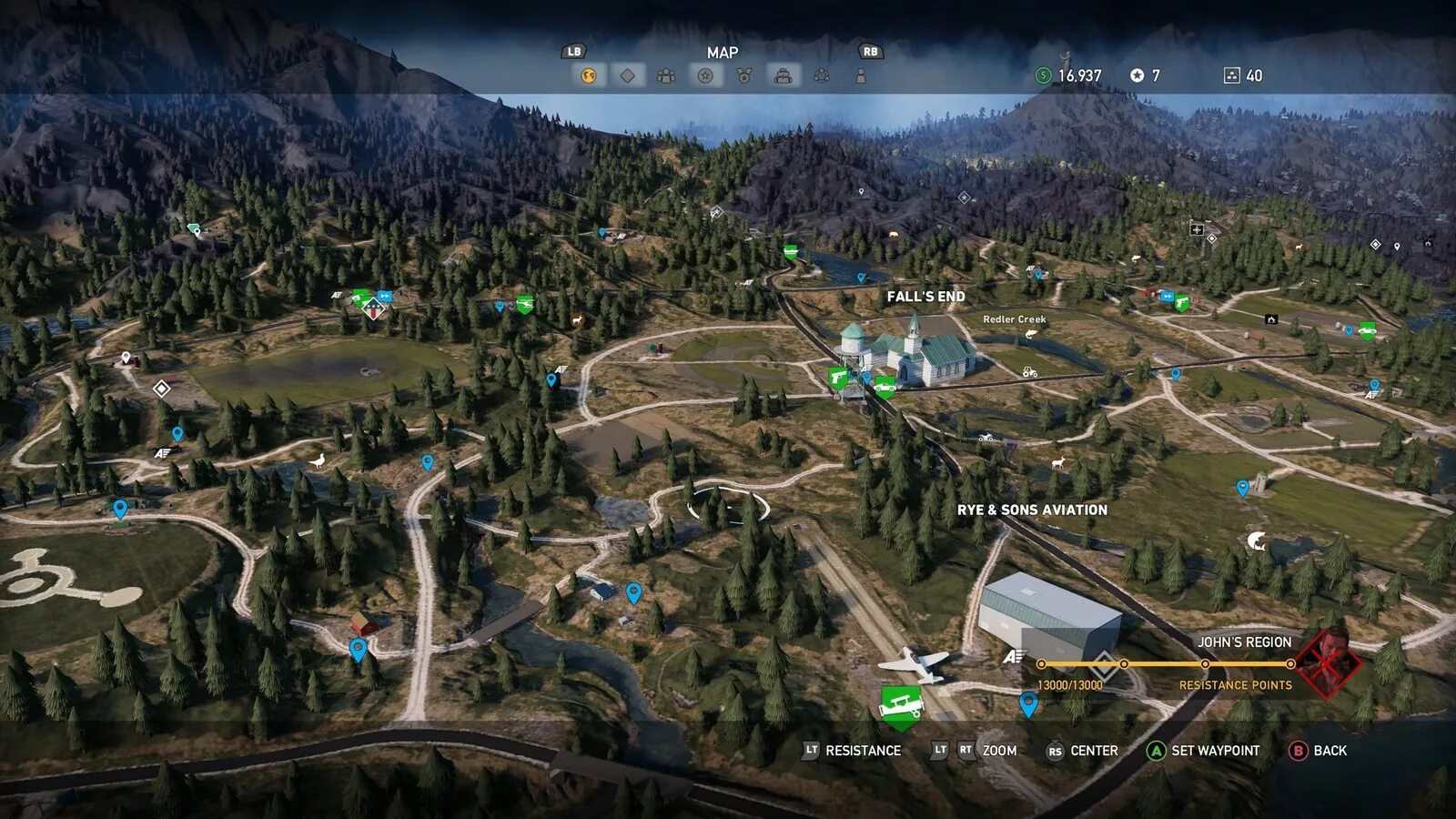 Как получить far cry 5. Farcry 5 map. far cry 5 карта. мир в фар край 5. фар край 5 город.