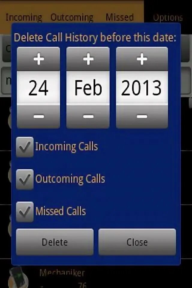 Call editor