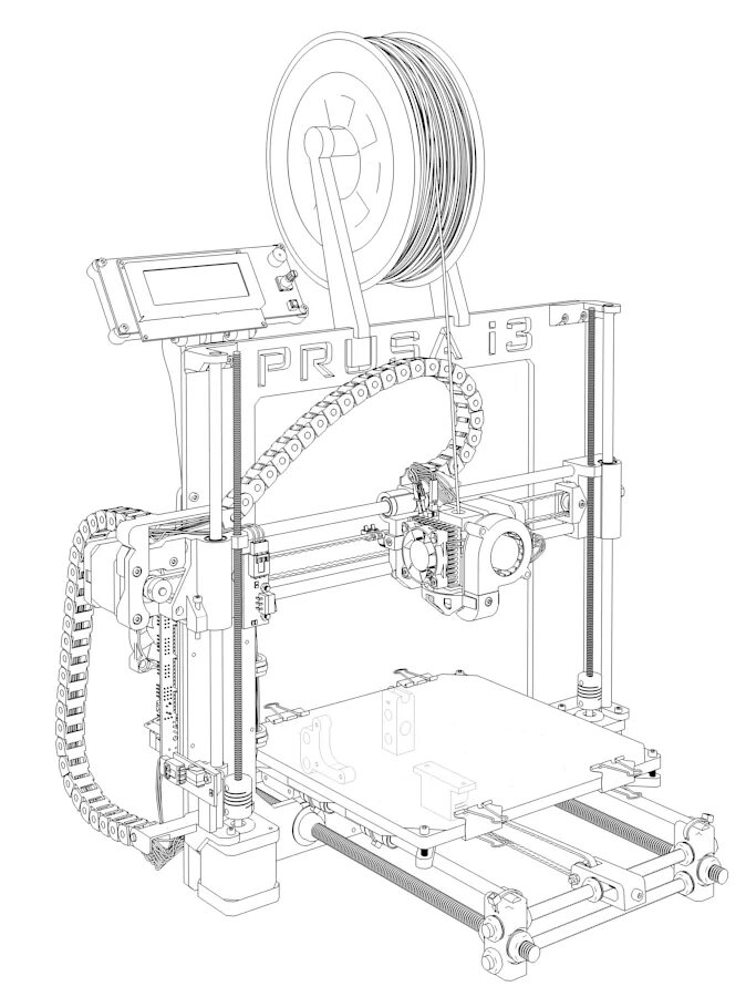 Кинематика Prusa i3. 3d принтер Пруса. BQ Prusa i3 Hephestos. 3d принтер Пруса i3 запчасти.