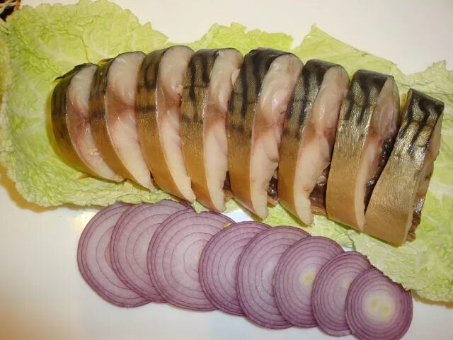 Как разделать копченую скумбрию