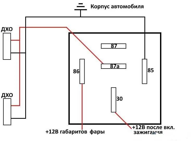 Схема подключения ДХО на ниву 21214. Схема подключения ходовых огней на Ниве. Ходовые огни led DRL схема подключения. Схема подключения дневных ходовых огней.