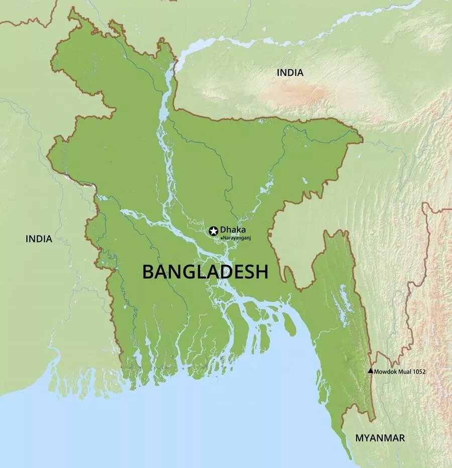 Где находится государство бангладеш. Бангладеш столица на карте. Бангладеш на карте. Дакка Бангладеш на карте.
