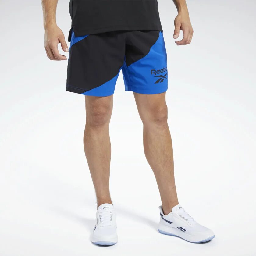 Шорты рибок мужские. Reebok Wor Woven short. Шорты Reebok Wor Woven graphic short. Шорты мужские Reebok graphic. FK 6212 Reebok.