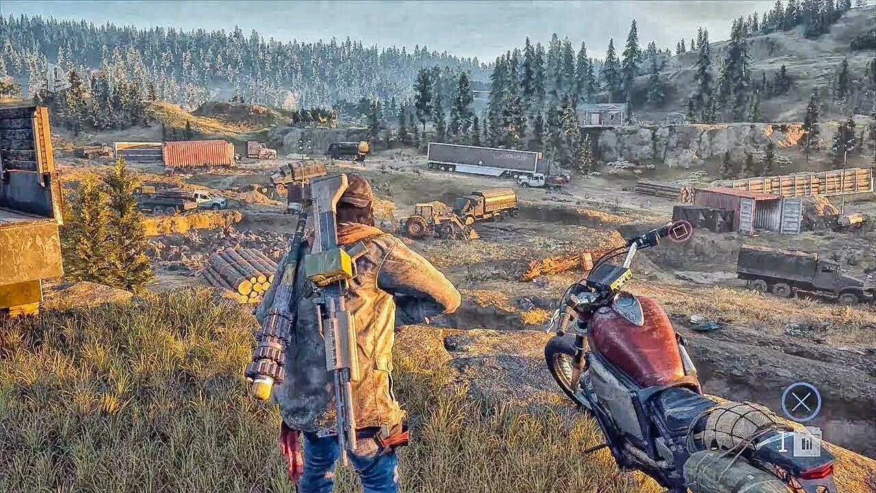 Игры проводят между. Days gone. Days gone Gameplay. Дейс Ган геймплей. Дайс Гон.