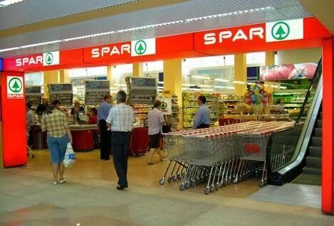 Сайт сети спар