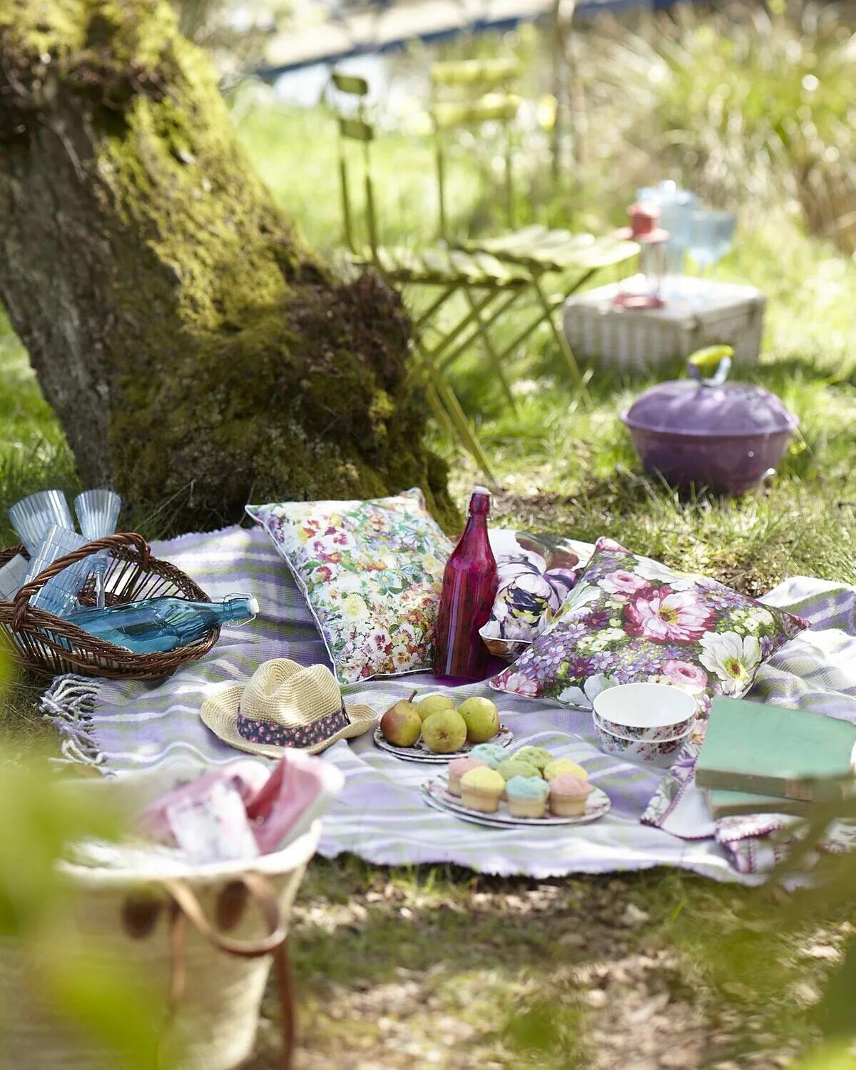 Пикник цвет. Пикник на природе. Весенний пикник на природе. Сервировка пикника на природе. Чаепитие на природе.