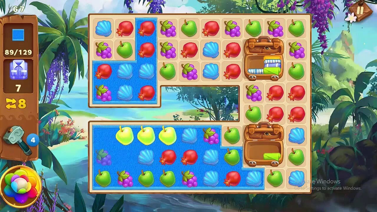 Match 3 18. Tropical Forest Match 3 story. Тропический Интерфейс. Match 3 Atlas. Match 3 Beach.