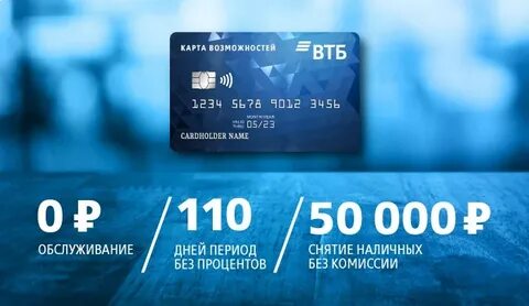Карта банка втб кредитная возможности