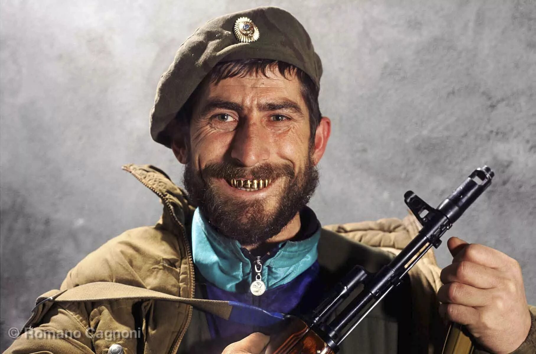 Таджик глаз террорист. Вахид Баматгиреев. Romano Cagnoni Чечня.