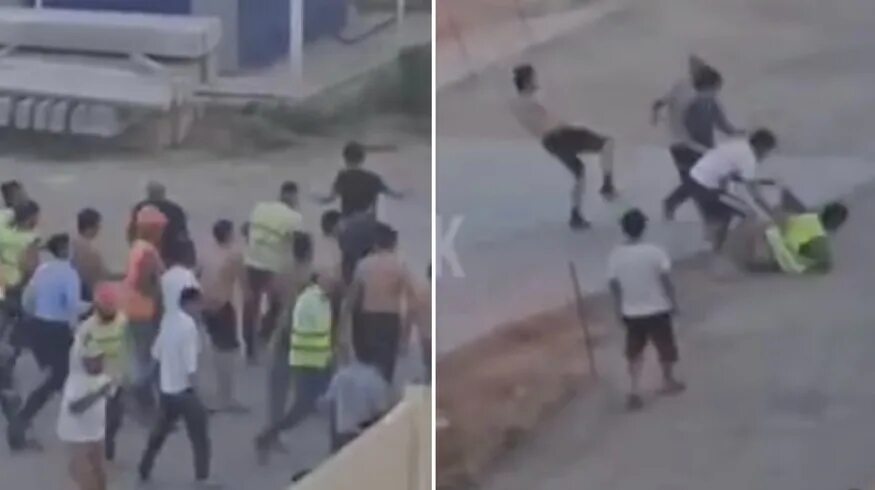 Массовая драка на стройке. Рейд в москве мигрант 2022. Мигранты в москве. 2022 красноярск драка со стрельбой. Драка на стройке в кино 90.