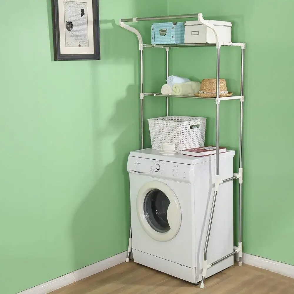 Полка в ванную над стиральной машиной. Полка над стиральной машиной washing Machine Rack. Стеллаж для ванной washing Machine Rack TM-011. Стеллаж для ванной Laundry Rack Stainless Steel. Стеллаж над стиральной машиной ulitka.