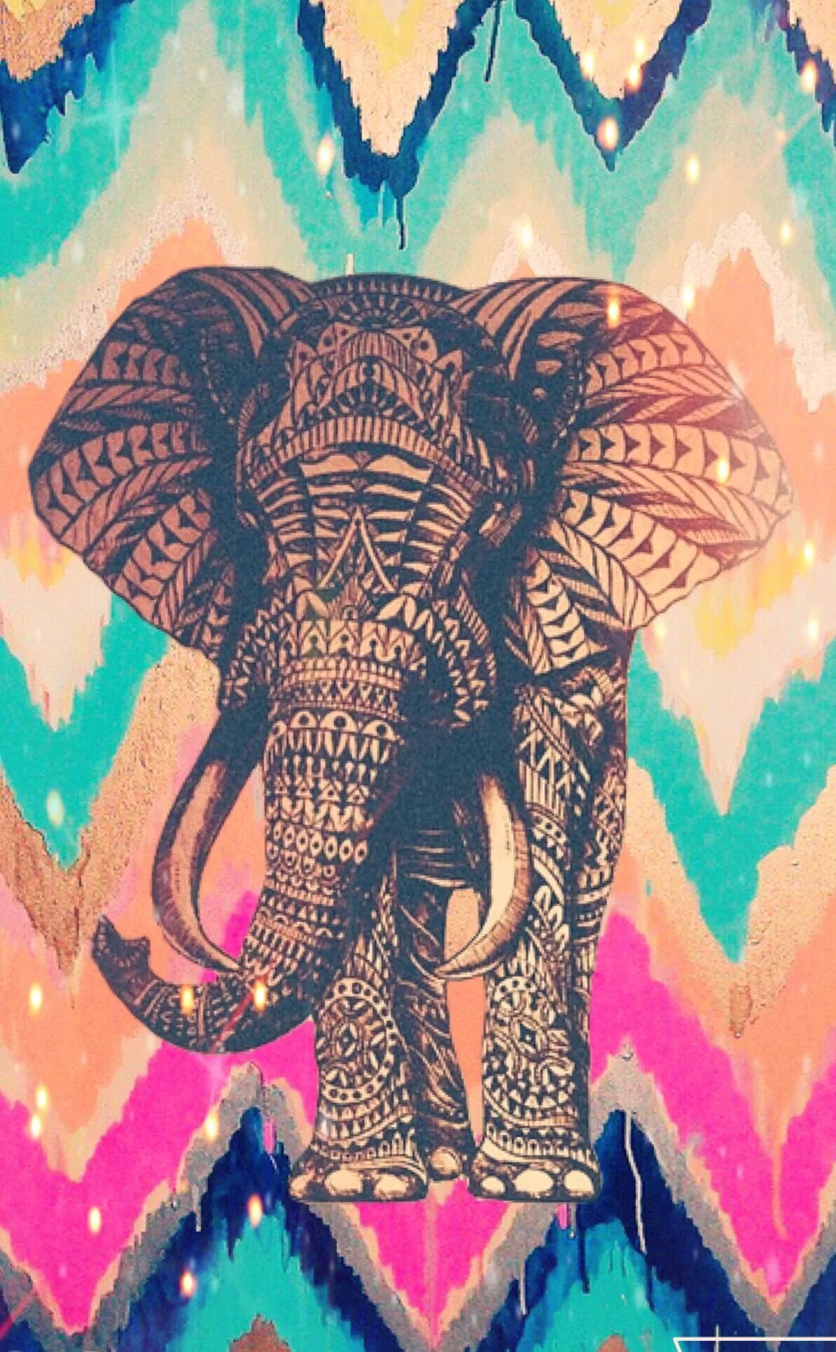 Neon elephant. Индийский слон. Индийские слоны. Слон индийский разноцветный. Картина слон.
